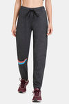 Rosaline Easy Movement Track Pants - Anthra Melange — thumbnail 2